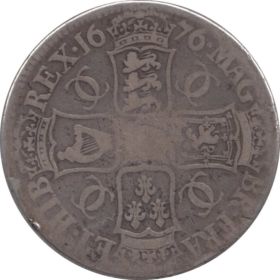 1676 CROWN ( NF ) - CROWN - Cambridgeshire Coins