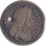 1679 MAUNDY THREEPENCE ( FINE ) - MAUNDY THREEPENCE - Cambridgeshire Coins