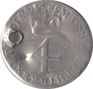 1689 MAUNDY FOURPENCE ( NF ) - MAUNDY FOURPENCE - Cambridgeshire Coins