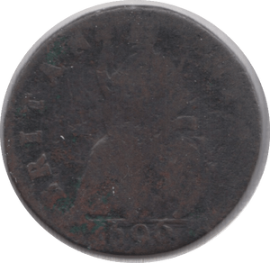 1696 FARTHING ( FAIR ) - Farthing - Cambridgeshire Coins