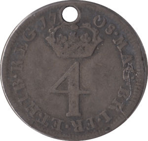 1708 MAUNDY FOURPENCE ( FAIR ) - MAUNDY FOURPENCE - Cambridgeshire Coins