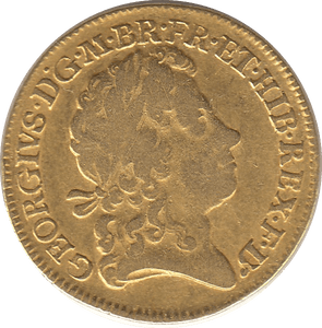 1717 GOLD ONE GUINEA ( VF ) SCARCE DATE - Guineas - Cambridgeshire Coins