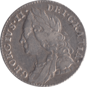 1757 SIXPENCE ( VF ) - Sixpence - Cambridgeshire Coins