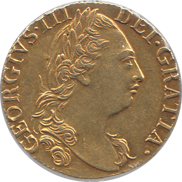 1786 GOLD ONE GUINEA ( EF ) - Guineas - Cambridgeshire Coins
