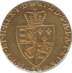 1792 GOLD ONE GUINEA ( GVF ) - Guineas - Cambridgeshire Coins