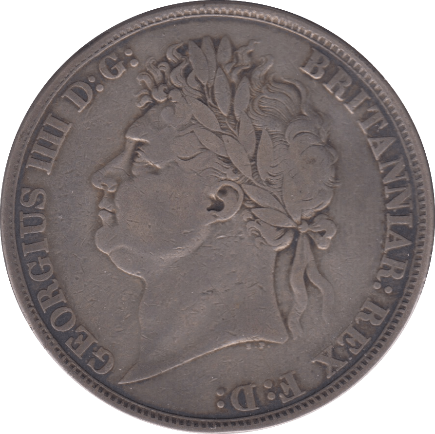 1821 CROWN ( FINE ) - Crown - Cambridgeshire Coins