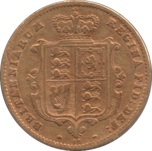 1870 GOLD HALF SOVEREIGN ( VF ) DIE 46 - Half Sovereign - Cambridgeshire Coins