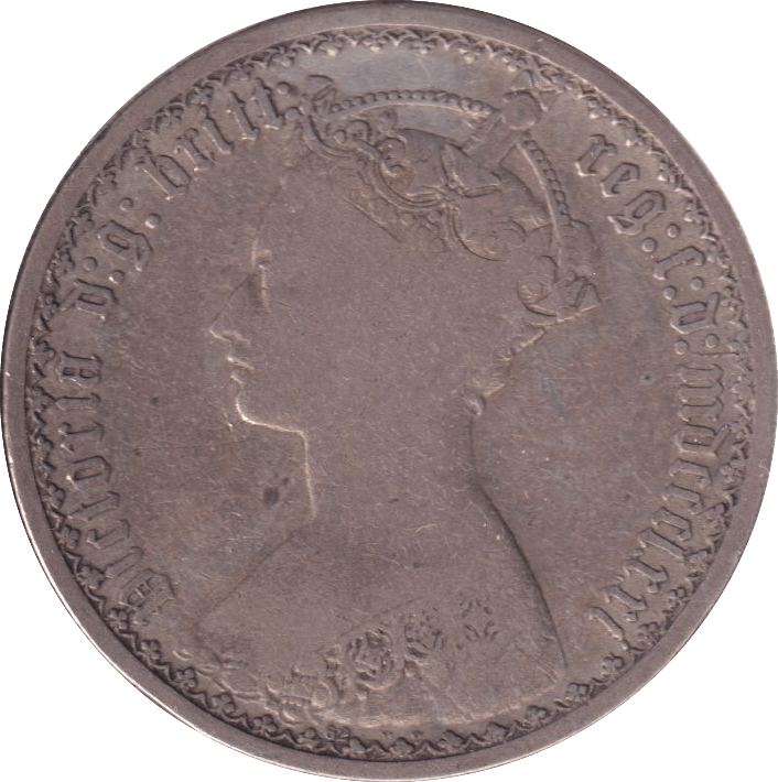 1871 FLORIN ( NF ) - FLORIN - Cambridgeshire Coins
