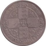 1871 FLORIN ( NF ) - FLORIN - Cambridgeshire Coins
