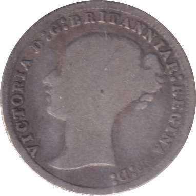 1876 THREEPENCE ( FAIR ) - Three Half Pence - Cambridgeshire Coins