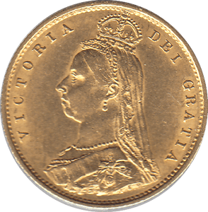 1887 GOLD HALF SOVEREIGN ( UNC ) 2 - Half Sovereign - Cambridgeshire Coins