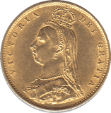 1887 GOLD HALF SOVEREIGN ( UNC ) 2 - Half Sovereign - Cambridgeshire Coins