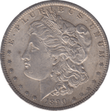 1890 SILVER ONE DOLLAR USA - SILVER WORLD COINS - Cambridgeshire Coins