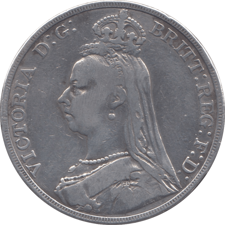 1891 CROWN ( FINE ) - Crown - Cambridgeshire Coins