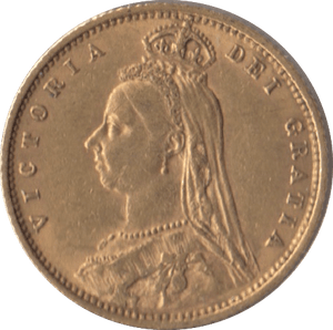 1891 GOLD HALF SOVEREIGN ( GVF ) - Half Sovereign - Cambridgeshire Coins