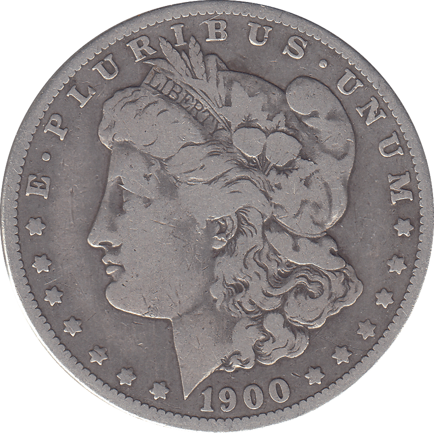1900 SILVER DOLLAR USA Cambridgeshire Coins