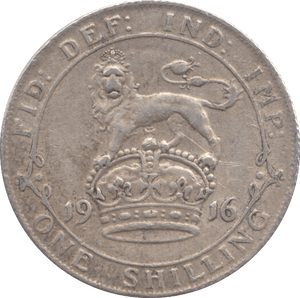 1916 SHILLING ( GVF ) - Shilling - Cambridgeshire Coins