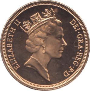 1992 GOLD SOVEREIGN ( PROOF ) - SOVEREIGN - Cambridgeshire Coins