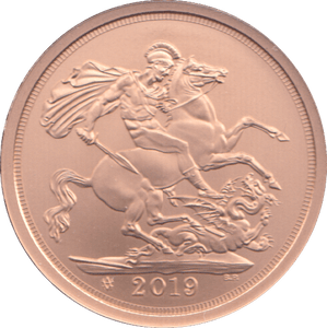 2019 GOLD SOVEREIGN ( MATT PROOF ) - SOVEREIGN - Cambridgeshire Coins