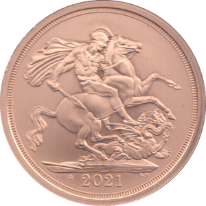 2021 GOLD SOVEREIGN ( MATT PROOF ) - SOVEREIGN - Cambridgeshire Coins