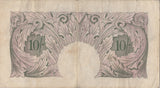 10 SHILLINGS BANKNOTE PEPPIATT REF SHILL-39 - 10 Shillings Banknotes - Cambridgeshire Coins