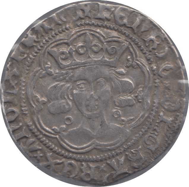 1422 HENRY VI SILVER GROAT CALAIS MINT - Hammered Coins - Cambridgeshire Coins