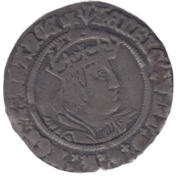1509 - 1547 HENRY VIII SILVER GROAT LONDON MINT - Hammered Coins - Cambridgeshire Coins