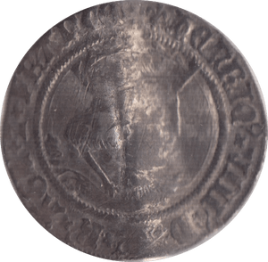 1526 SILVER HALFGROAT HENRY VIII - Hammered Coins - Cambridgeshire Coins