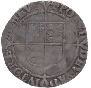 1558 - 1603 SILVER SHILLING ELIZABETH 1ST SECOND ISSUE - Hammered Coins - Cambridgeshire Coins