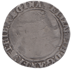 1558 - 1603 SILVER SHILLING ELIZABETH 1ST SECOND ISSUE - Hammered Coins - Cambridgeshire Coins