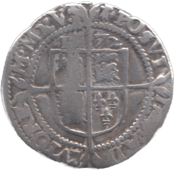 1572 ELIZABETH I SILVER SIXPENCE - Hammered Coins - Cambridgeshire Coins