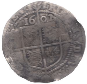 1602 SILVER SIXPENCE ELIZABETH 1ST - Hammered Coins - Cambridgeshire Coins