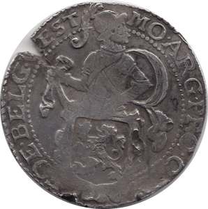 1625 SILVER NETHERLANDS LION DAALDER - WORLD SILVER COINS - Cambridgeshire Coins