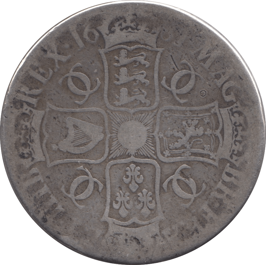 1663 CROWN ( NF ) - Crown - Cambridgeshire Coins