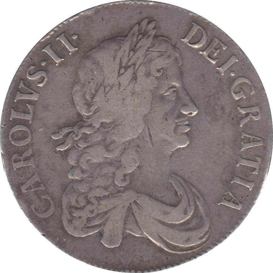 1664 CROWN ( GF ) I - Crown - Cambridgeshire Coins