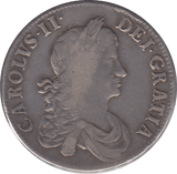 1664 CROWN ( VF ) 2ND BUST - CROWN - Cambridgeshire Coins