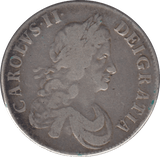 1667 CROWN ( GF ) - CROWN - Cambridgeshire Coins