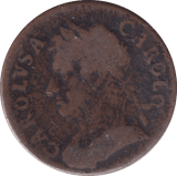 1672 FARTHING ( FAIR ) - Farthing - Cambridgeshire Coins