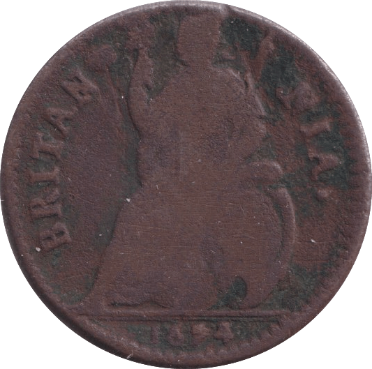 1674 FARTHING ( FINE ) - Farthing - Cambridgeshire Coins