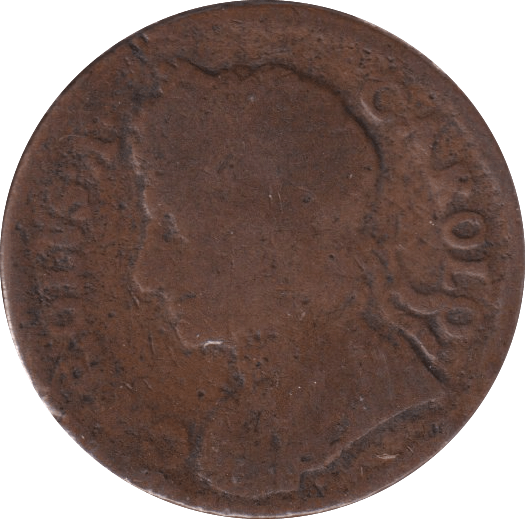 1675 FARTHING ( FAIR ) - Farthing - Cambridgeshire Coins