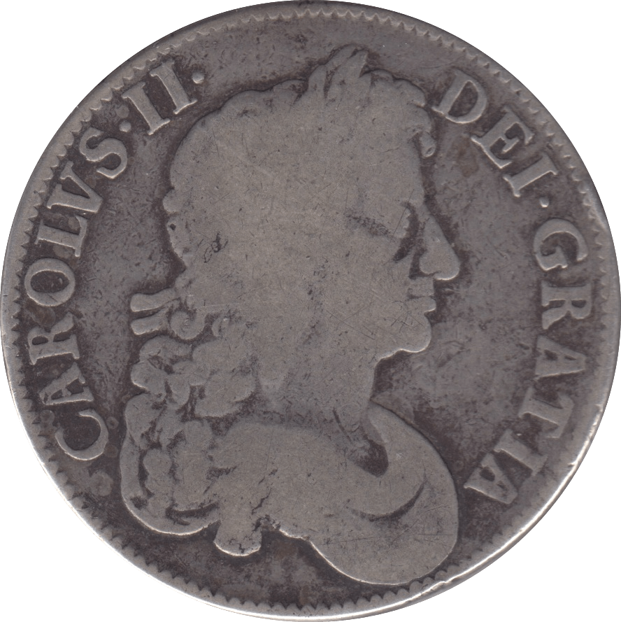1676 CROWN ( FINE ) CHARLES II - Crown - Cambridgeshire Coins