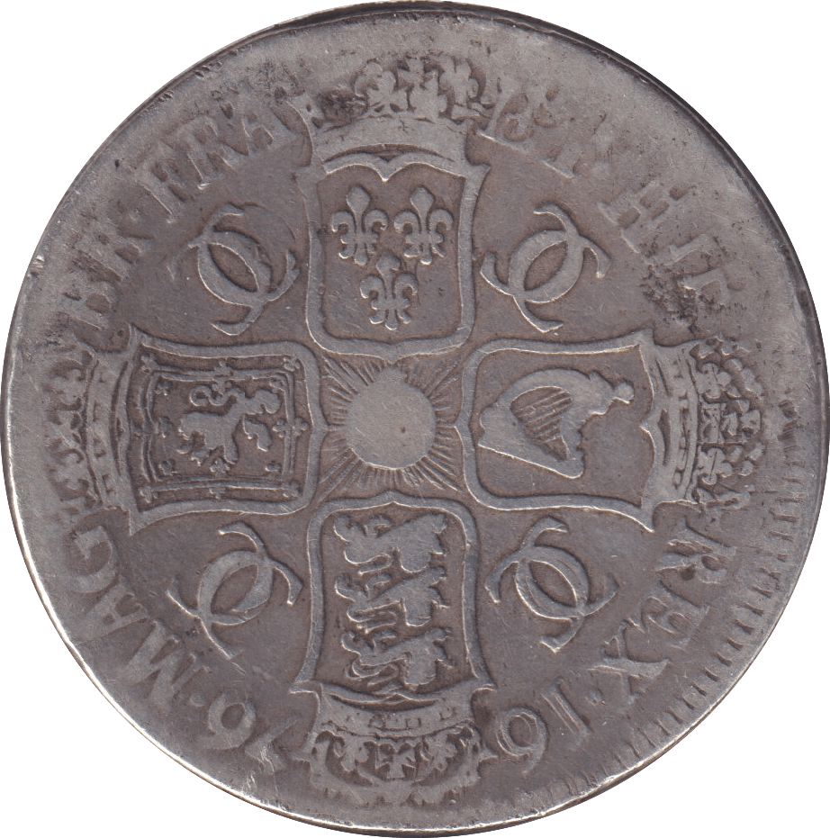 1676 CROWN ( FINE ) - CROWN - Cambridgeshire Coins