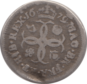 1679 MAUNDY FOURPENCE ( FINE ) 2 - Maundy Coins - Cambridgeshire Coins