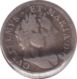 1689 MAUNDY FOURPENCE ( FINE ) - Maundy Coins - Cambridgeshire Coins