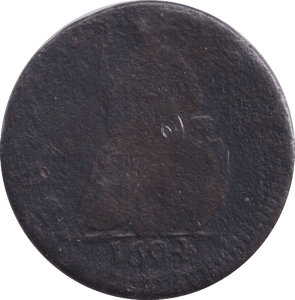 1694 FARTHING ( FAIR ) - Farthing - Cambridgeshire Coins
