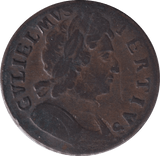 1696 HALFPENNY ( FINE ) - Halfpenny - Cambridgeshire Coins