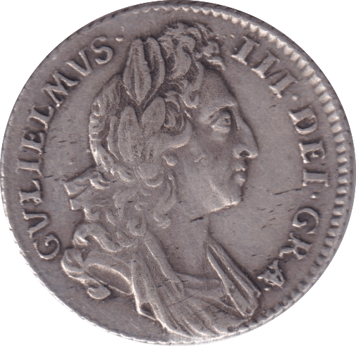 1696 SIXPENCE ( GVF ) - Sixpence - Cambridgeshire Coins