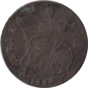 1699 HALFPENNY ( VF ) - Halfpenny - Cambridgeshire Coins