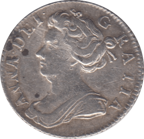 1705 SIXPENCE ( GVF ) QUEEN ANNE - Sixpence - Cambridgeshire Coins