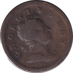 1718 HALFPENNY ( GF ) - HALFCROWN - Cambridgeshire Coins